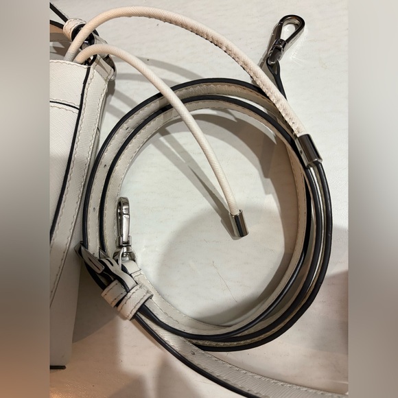 Kate Spade Cameron White Bucket 2-way Bag - Picture 6 of 8